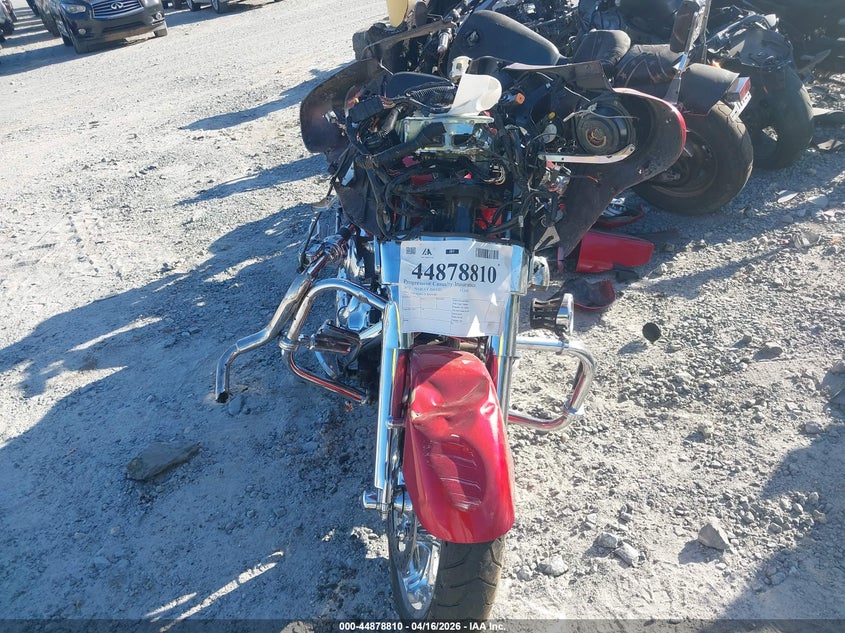 2012 Harley-davidson Street glide VIN 1HD1KBM12CB629389 IAAI salvage auction — FRONT END, Salvage (Georgia), sold $450 on 2026-07-21 (photo 5)