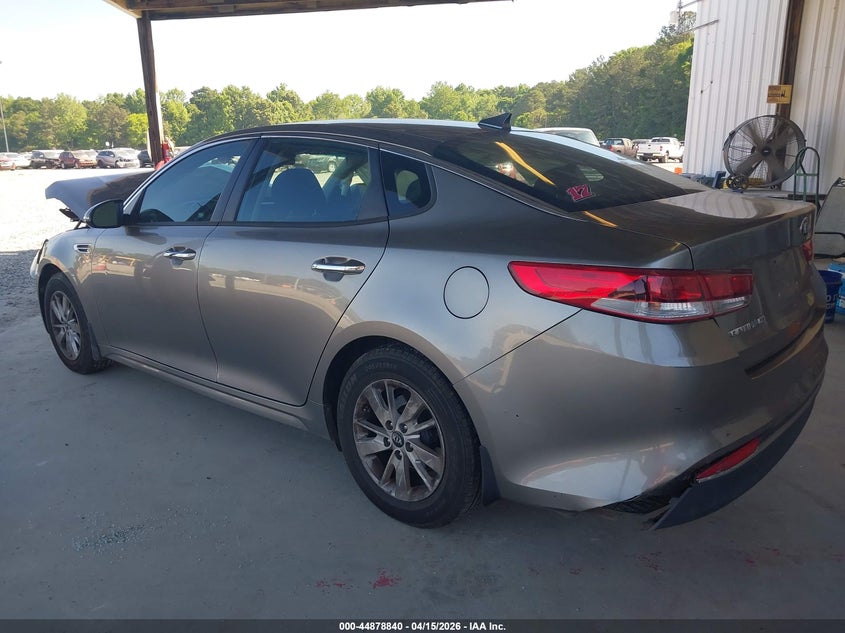 2016 Kia Optima VIN 5XXGT4L30GG099642 IAAI salvage auction — FRONT END, Salvage (Georgia), sold $300 on 2026-07-29 (photo 3)