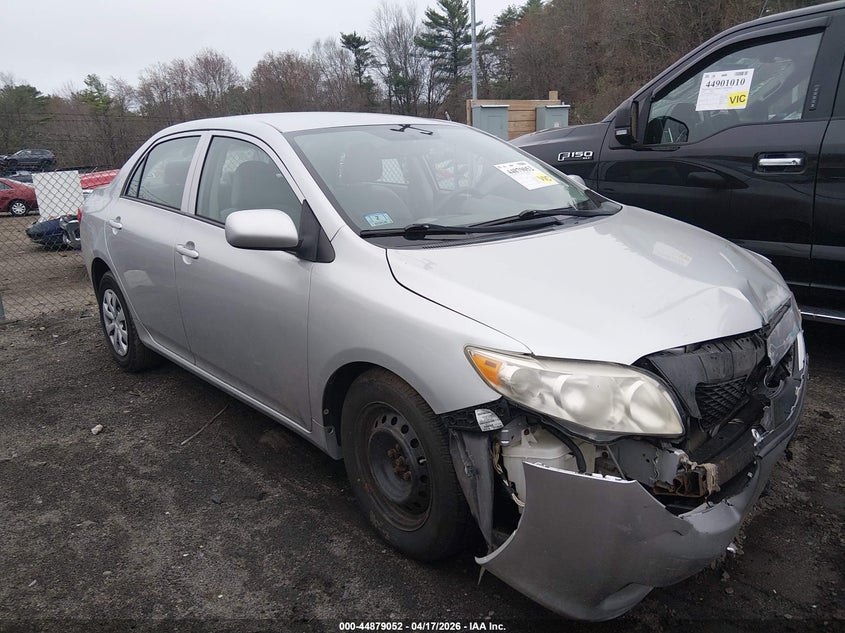 2010 Toyota Corolla VIN 1NXBU4EE6AZ357410 IAAI salvage auction — FRONT END, Salvage (Massachusetts), sold $1,450 on 2026-07-18 (photo 1)