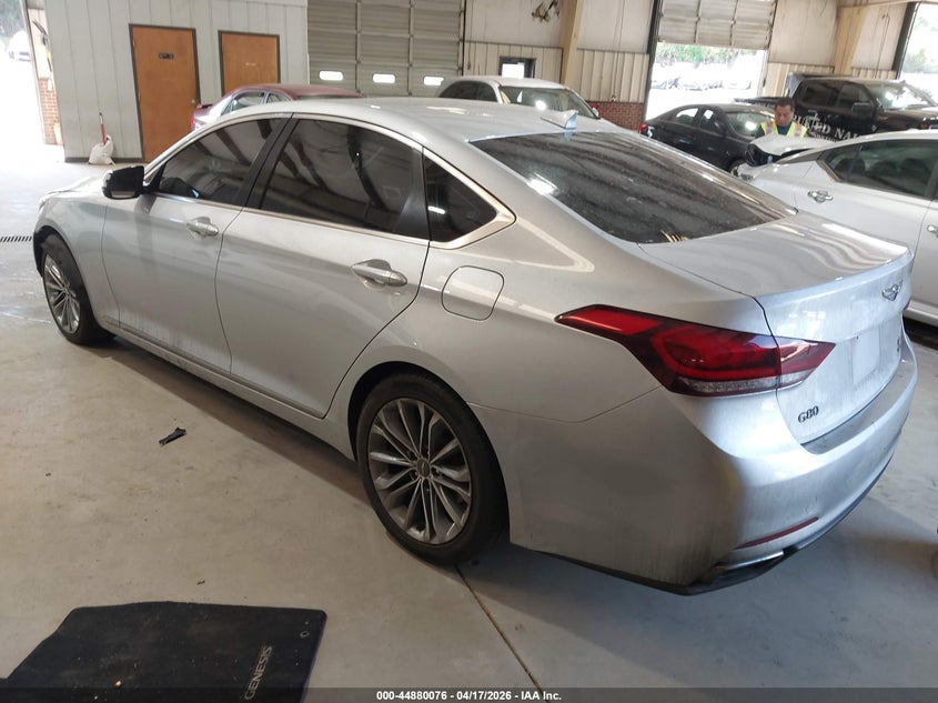 2017 Genesis G80 VIN KMHGN4JE3HU168054 IAAI salvage auction — FRONT END, Salvage (North Carolina), sold $2,775 on 2026-07-16 (photo 3)