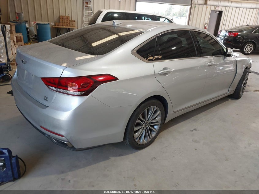 2017 Genesis G80 VIN KMHGN4JE3HU168054 IAAI salvage auction — FRONT END, Salvage (North Carolina), sold $2,775 on 2026-07-16 (photo 4)