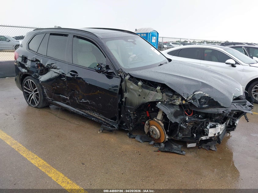2021 BMW X5 VIN 5UXCR6C03M9F23968 IAAI salvage auction — FRONT END, Salvage (Texas), sold $12,450 on 2026-07-16 (photo 1)