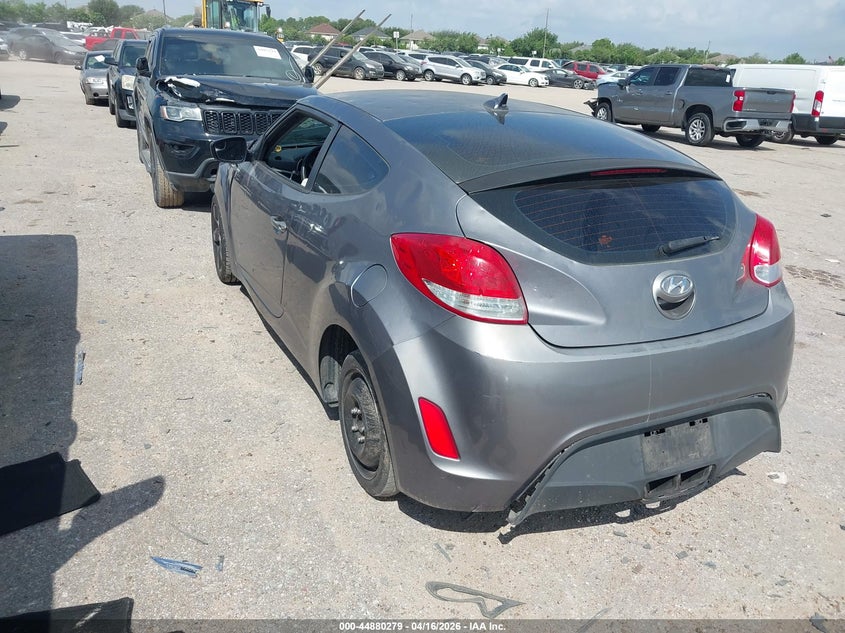 2013 Hyundai Veloster VIN KMHTC6ADXDU152547 IAAI salvage auction — FRONT END, Salvage Title, sold $400 on 2026-07-08 (photo 3)