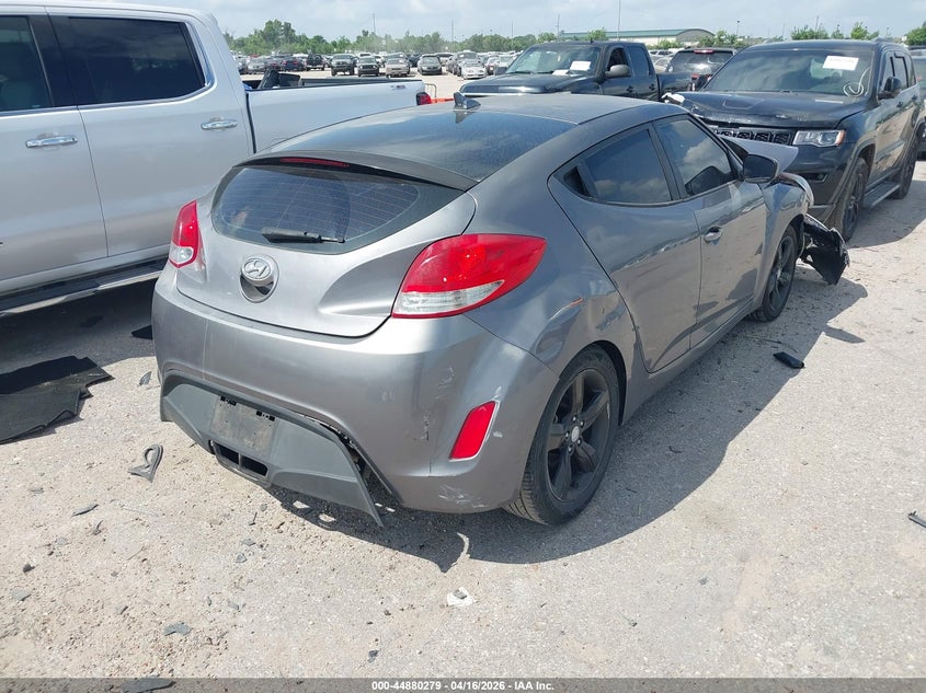 2013 Hyundai Veloster VIN KMHTC6ADXDU152547 IAAI salvage auction — FRONT END, Salvage Title, sold $400 on 2026-07-08 (photo 4)