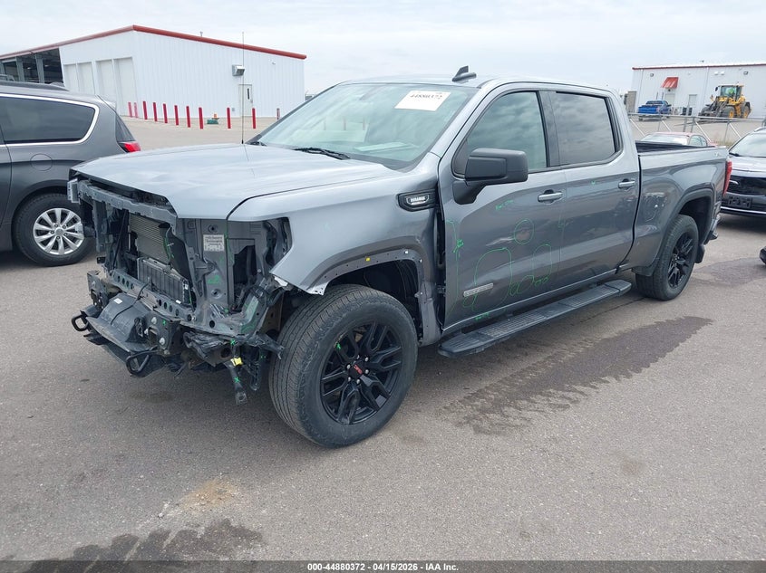 2021 Gmc SIERRA VIN 1GTU9CETXMZ328751 IAAI salvage auction — FRONT END, Wait Title, sold $12,100 on 2026-07-29 (photo 2)