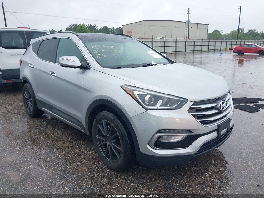 2017 Hyundai VIN 5XYZW4LA3HG475973 IAAI salvage auction — REAR END, Salvage Title, sold $1,950 on 2026-07-15 (photo 1)