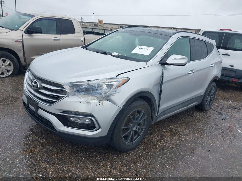 2017 Hyundai VIN 5XYZW4LA3HG475973 IAAI salvage auction — REAR END, Salvage Title, sold $1,950 on 2026-07-15 (photo 2)