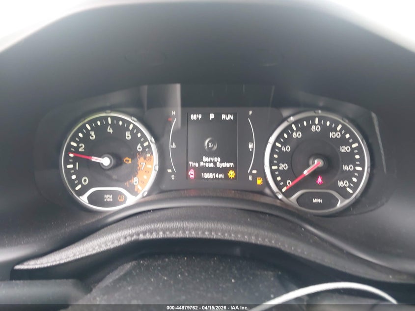2017 Jeep Renegade VIN ZACCJABB0HPE64474 IAAI salvage auction — FRONT END, Clear (Arkansas), sold $1,550 on 2026-08-13 (photo 7)