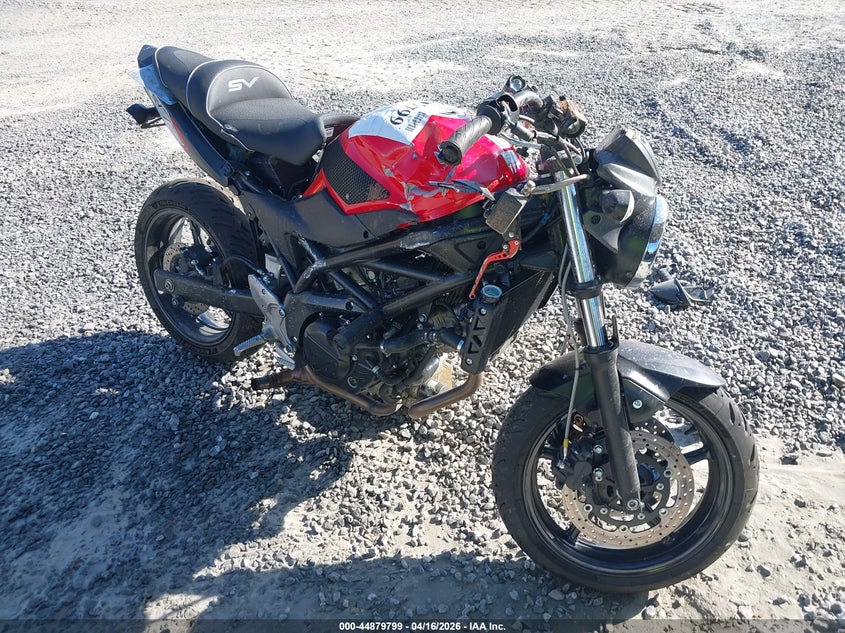 2017 Suzuki Sv VIN JS1VP55A9H2100530 IAAI salvage auction — FRONT END, Wait Title, sold $475 on 2026-07-15 (photo 1)