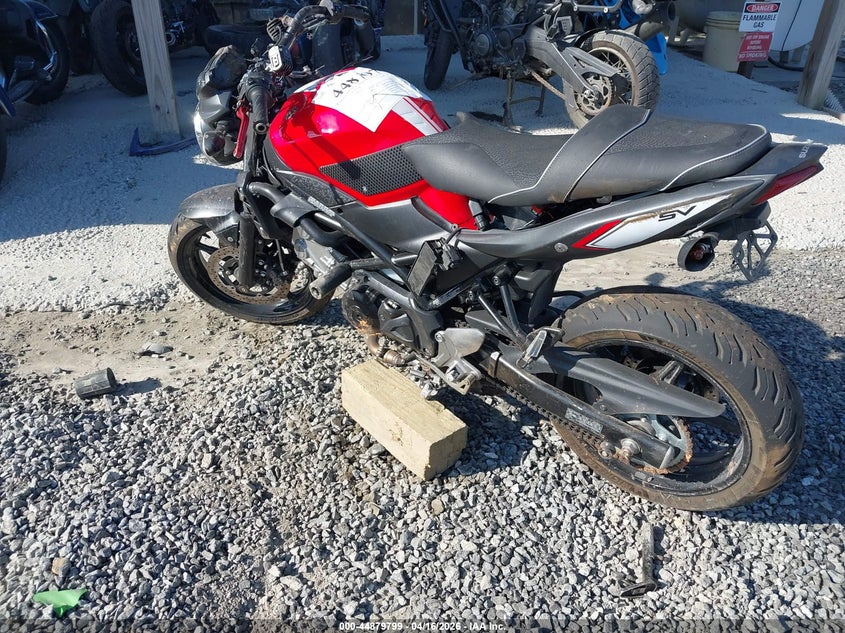2017 Suzuki Sv VIN JS1VP55A9H2100530 IAAI salvage auction — FRONT END, Wait Title, sold $475 on 2026-07-15 (photo 3)