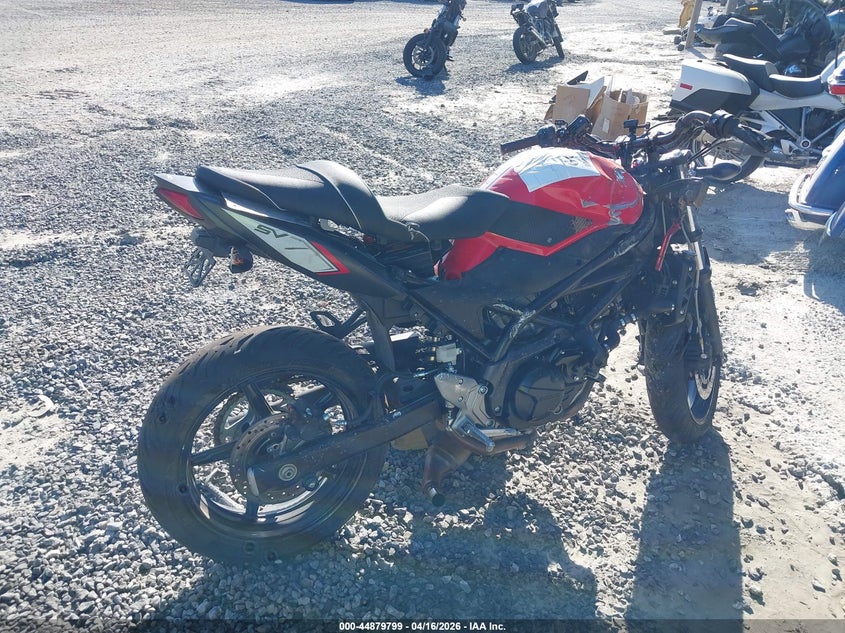 2017 Suzuki Sv VIN JS1VP55A9H2100530 IAAI salvage auction — FRONT END, Wait Title, sold $475 on 2026-07-15 (photo 4)