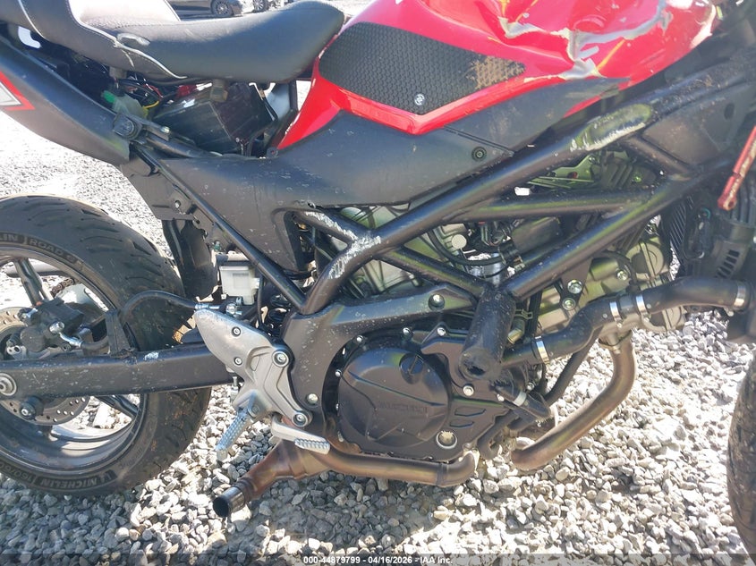 2017 Suzuki Sv VIN JS1VP55A9H2100530 IAAI salvage auction — FRONT END, Wait Title, sold $475 on 2026-07-15 (photo 8)