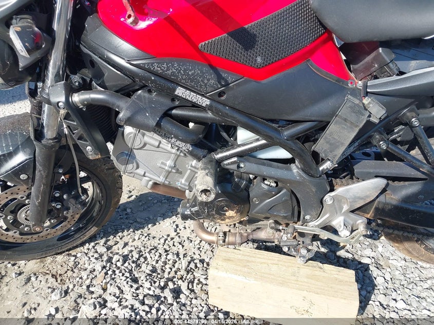 2017 Suzuki Sv VIN JS1VP55A9H2100530 IAAI salvage auction — FRONT END, Wait Title, sold $475 on 2026-07-15 (photo 9)