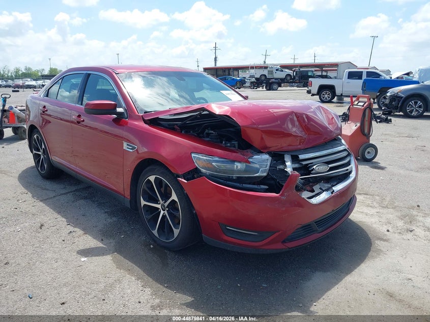 2015 Ford Taurus VIN 1FAHP2E89FG128672 IAAI salvage auction — FRONT END, Wait Title, sold $250 on 2026-07-10 (photo 1)