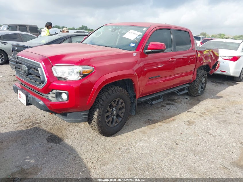 2021 Toyota Tacoma VIN 5TFAZ5CN1MX106145 IAAI salvage auction — LEFT SIDE, Original (Texas), sold $11,450 on 2026-07-22 (photo 2)