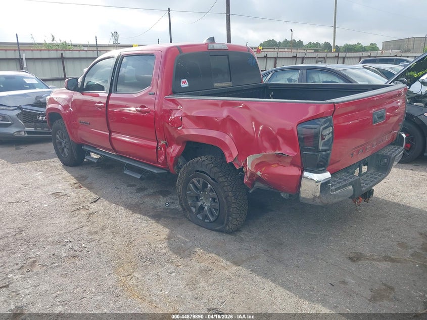 2021 Toyota Tacoma VIN 5TFAZ5CN1MX106145 IAAI salvage auction — LEFT SIDE, Original (Texas), sold $11,450 on 2026-07-22 (photo 3)