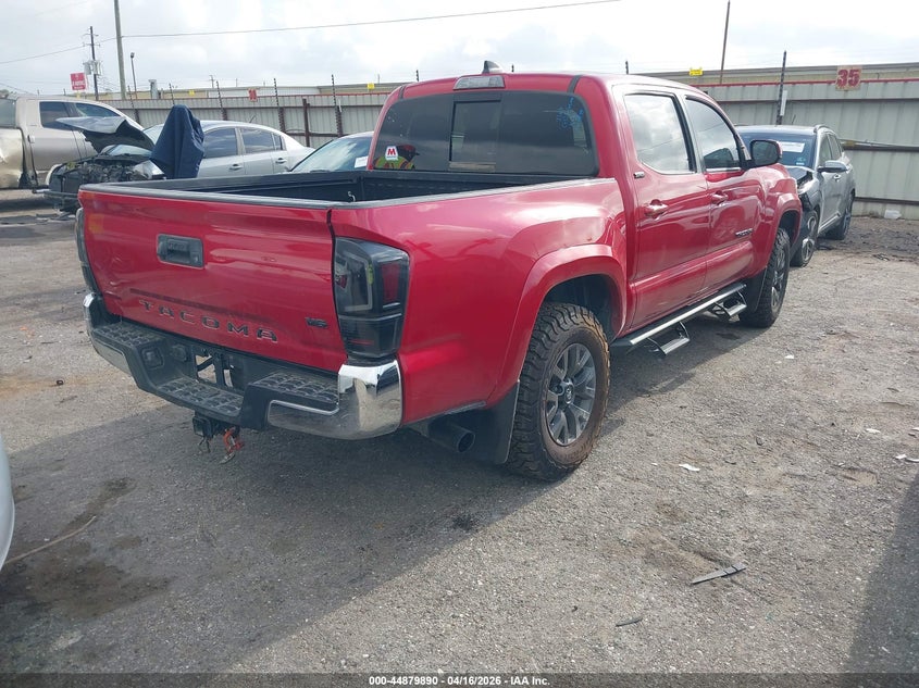 2021 Toyota Tacoma VIN 5TFAZ5CN1MX106145 IAAI salvage auction — LEFT SIDE, Original (Texas), sold $11,450 on 2026-07-22 (photo 4)
