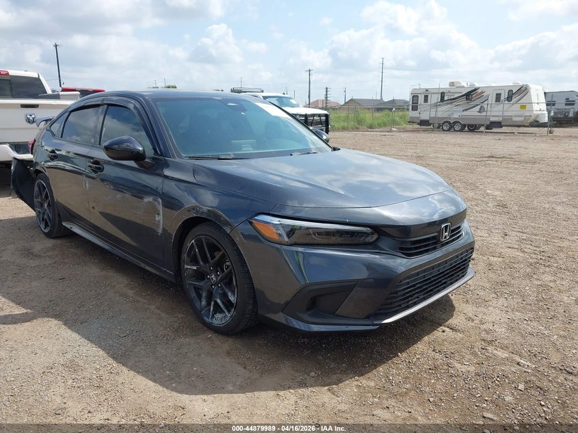 2022 Honda Civic VIN 2HGFE2F52NH512843 — IAAI salvage auction photo