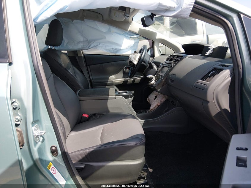 2013 Toyota Prius v VIN JTDZN3EU1D3198579 IAAI salvage auction — FRONT END, Salvage Title, sold $1,250 on 2026-07-24 (photo 5)