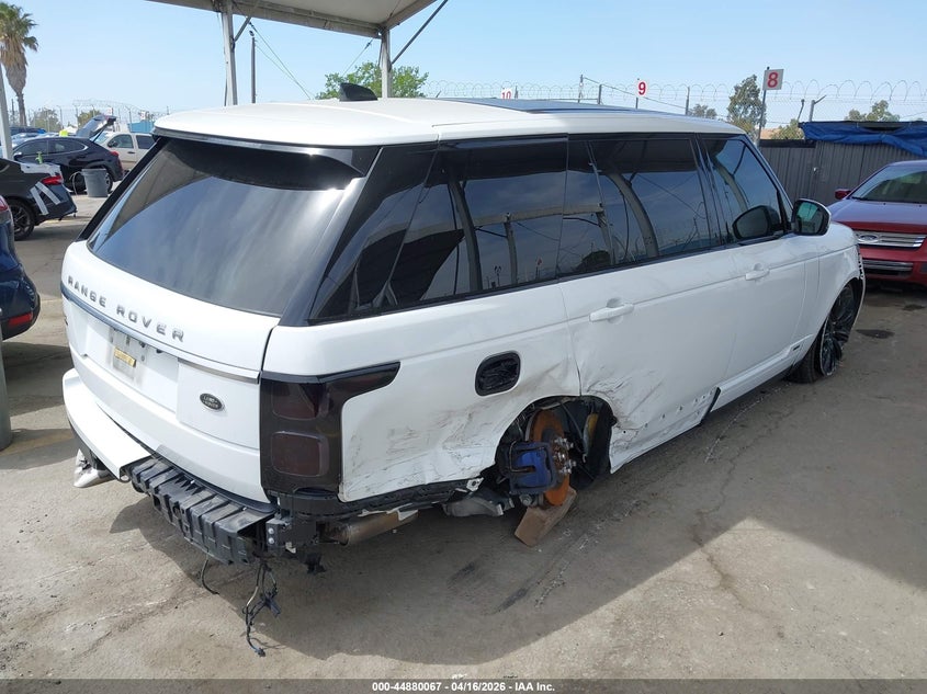 2020 Land rover RANGE ROVER VIN SALGS5SE4LA590743 IAAI salvage auction — RIGHT REAR, Salvage Title, sold $11,750 on 2026-09-02 (photo 4)