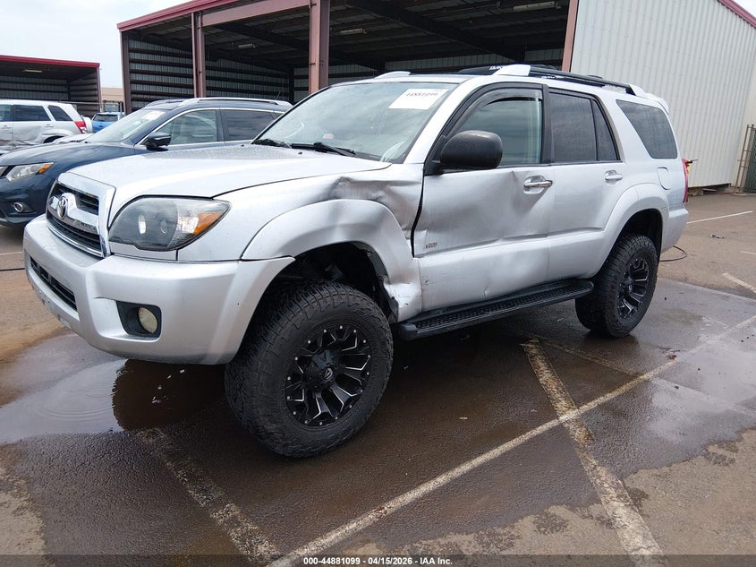 2007 Toyota 4runner VIN JTEZU14R270083804 IAAI salvage auction — LEFT FRONT, Salvage (Hawaii), sold $2,550 on 2026-07-12 (photo 2)