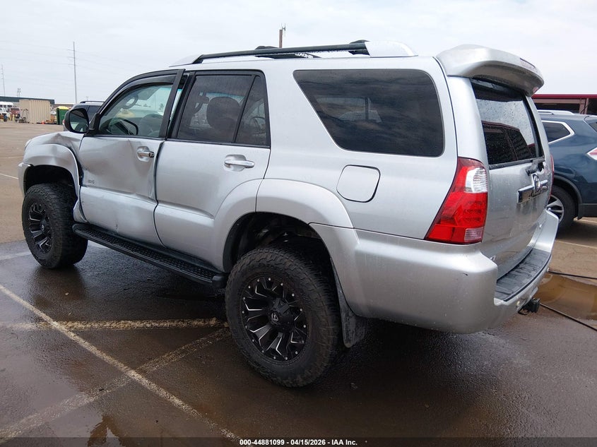 2007 Toyota 4runner VIN JTEZU14R270083804 IAAI salvage auction — LEFT FRONT, Salvage (Hawaii), sold $2,550 on 2026-07-12 (photo 3)