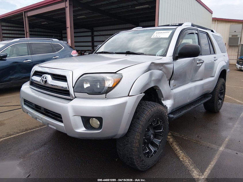 2007 Toyota 4runner VIN JTEZU14R270083804 IAAI salvage auction — LEFT FRONT, Salvage (Hawaii), sold $2,550 on 2026-07-12 (photo 6)