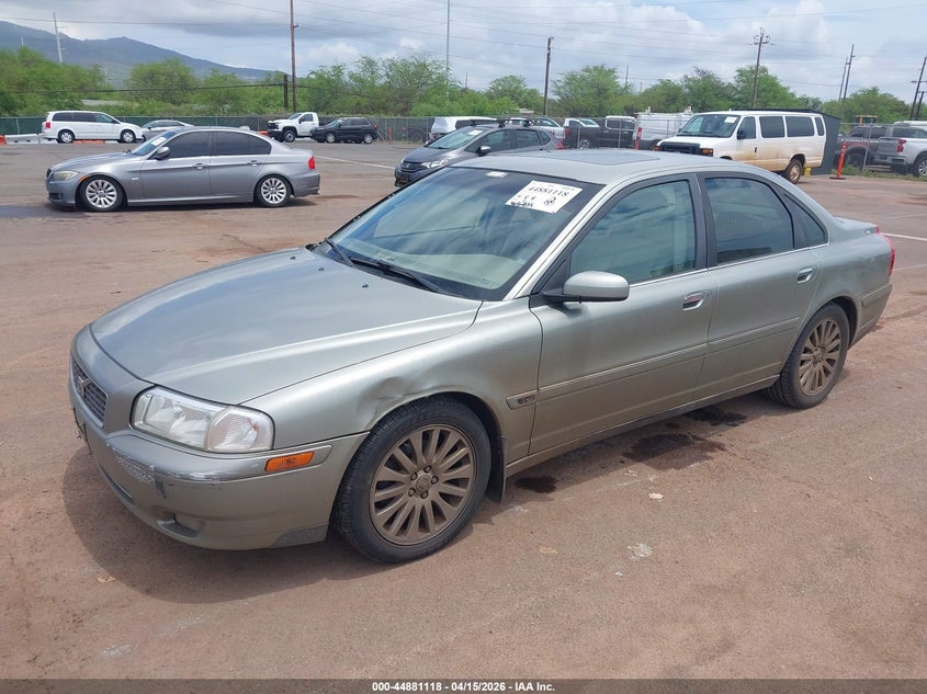 2006 Volvo S80 VIN YV1TS592861432762 IAAI salvage auction — WATER/FLOOD, Salvage (Hawaii), sold $25 on 2026-07-28 (photo 2)