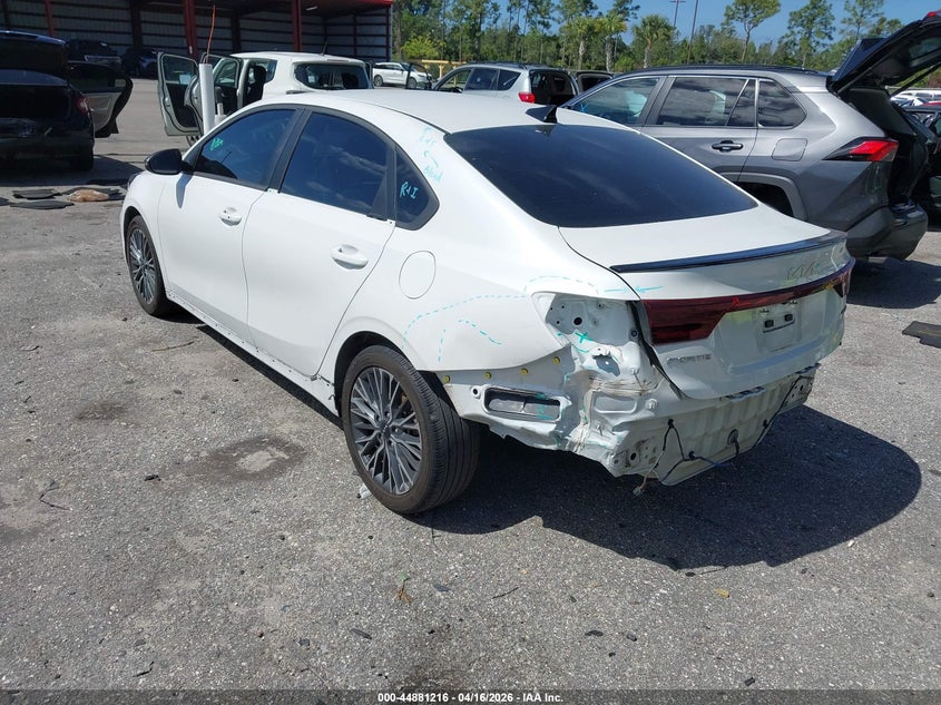 2024 Kia Forte VIN 3KPF54AD3RE799474 IAAI salvage auction — REAR END, Rebuildable (Florida), sold $7,200 on 2026-07-13 (photo 3)