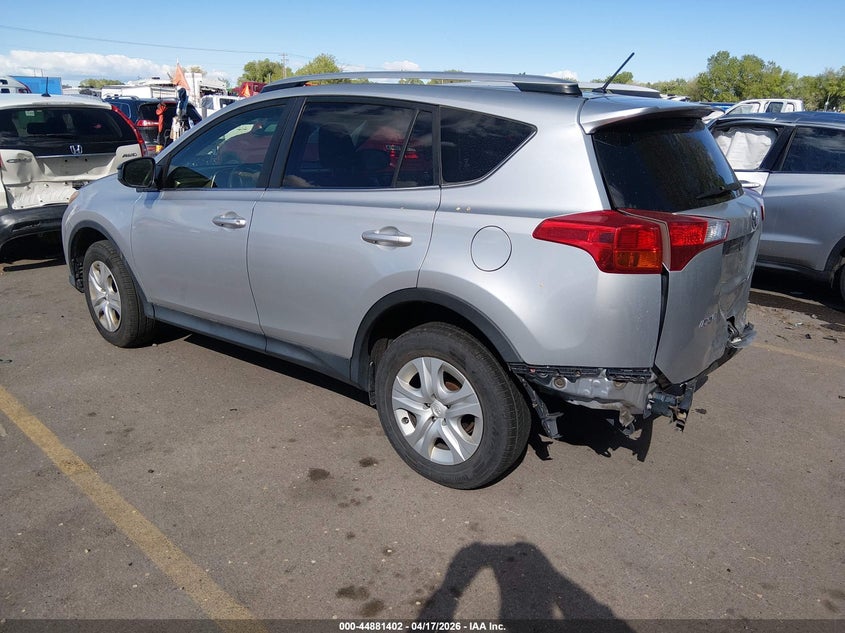 2014 Toyota Rav 4 VIN JTMBFREV3E5030233 IAAI salvage auction — REAR END, Salvage Title, sold $3,850 on 2026-07-16 (photo 3)