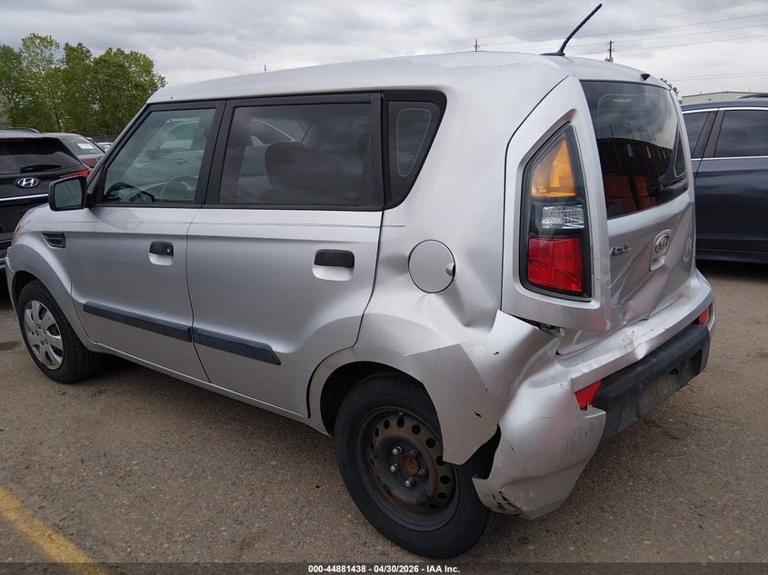 2010 Kia Soul VIN KNDJT2A18A7122600 IAAI salvage auction — REAR END, Salvage (Colorado), sold $325 on 2026-07-07 (photo 3)
