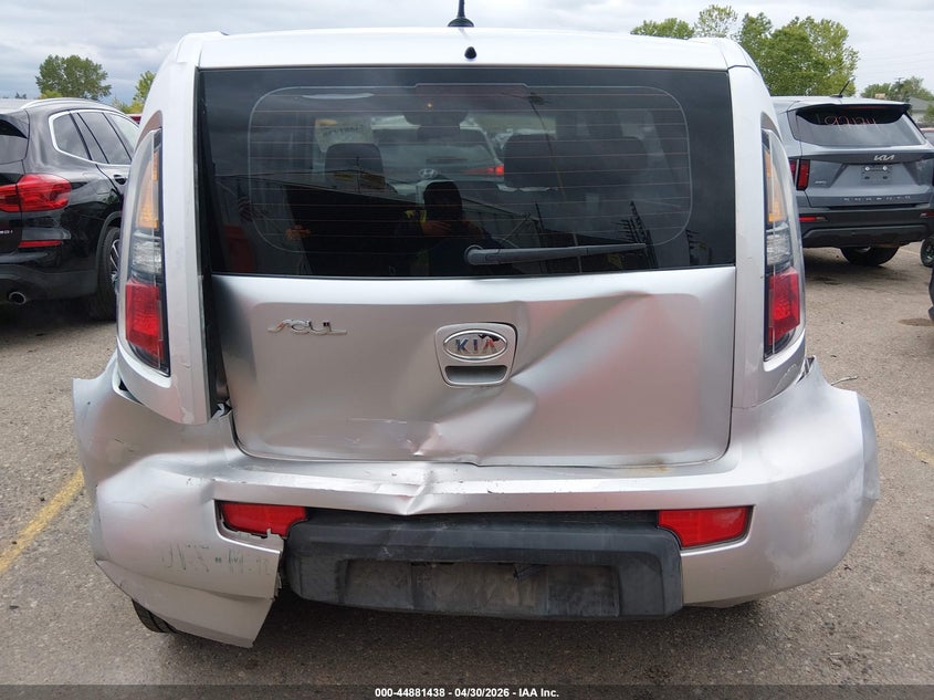 2010 Kia Soul VIN KNDJT2A18A7122600 IAAI salvage auction — REAR END, Salvage (Colorado), sold $325 on 2026-07-07 (photo 6)