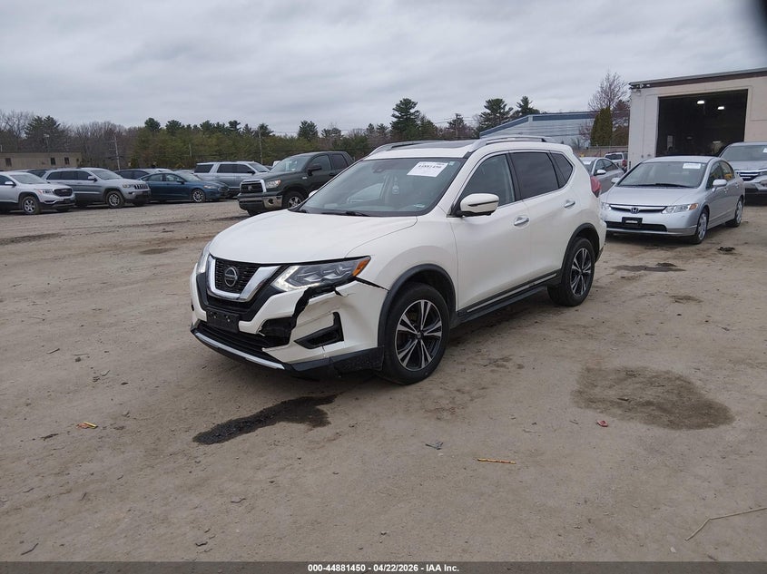 2018 Nissan Rogue VIN JN8AT2MV7JW306158 IAAI salvage auction — FRONT END, Salvage (Massachusetts), sold $4,300 on 2026-07-18 (photo 2)