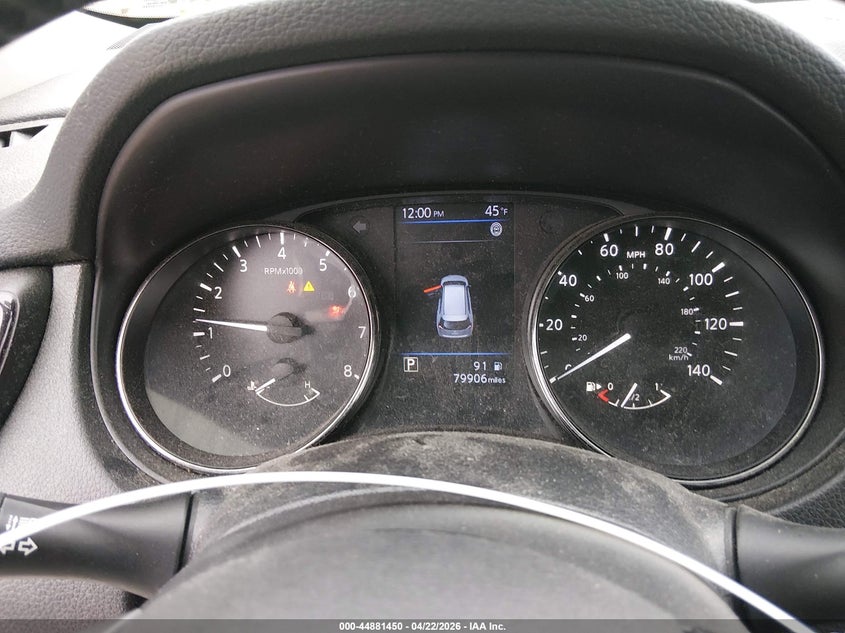 2018 Nissan Rogue VIN JN8AT2MV7JW306158 IAAI salvage auction — FRONT END, Salvage (Massachusetts), sold $4,300 on 2026-07-18 (photo 7)