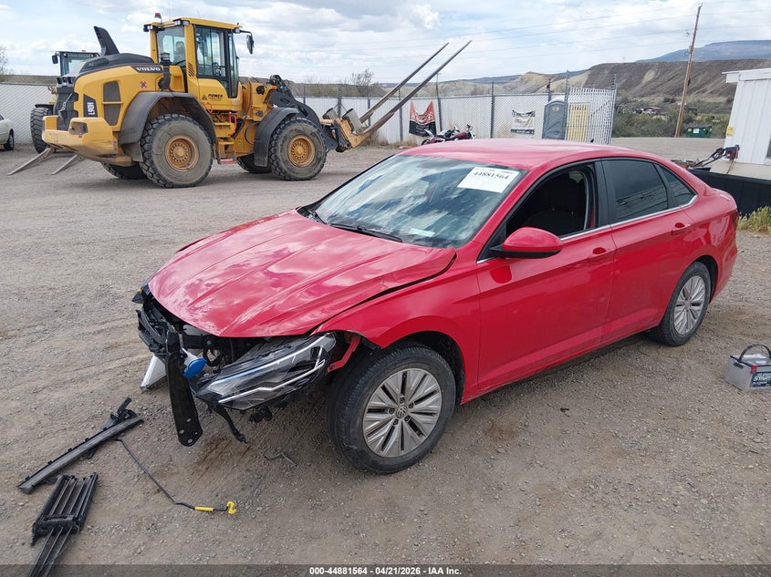 2019 Volkswagen Jetta VIN 3VWC57BU8KM052108 IAAI salvage auction — FRONT END, Salvage (Texas), sold $1,325 on 2026-07-22 (photo 2)