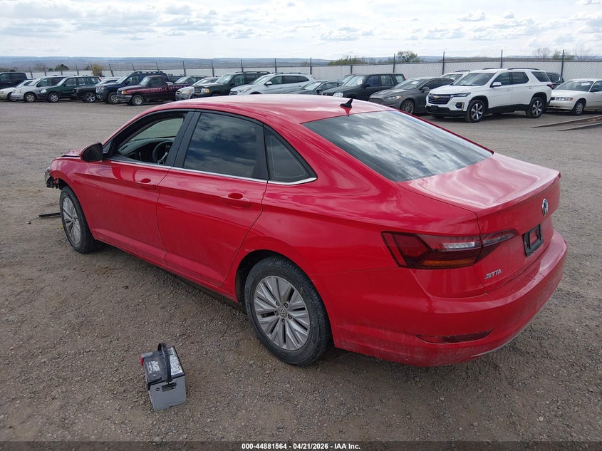 2019 Volkswagen Jetta VIN 3VWC57BU8KM052108 IAAI salvage auction — FRONT END, Salvage (Texas), sold $1,325 on 2026-07-22 (photo 3)