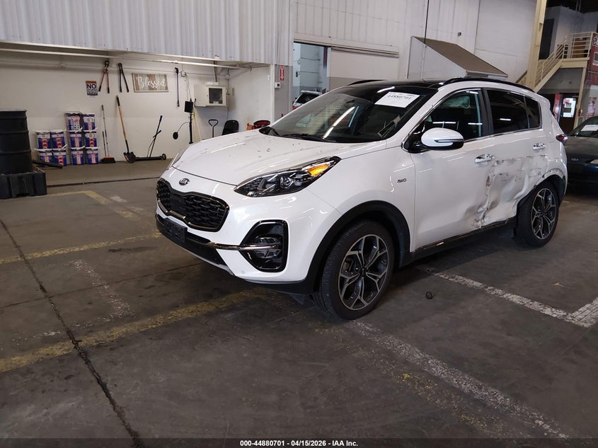 2020 Kia Sportage VIN KNDPRCA62L7754893 IAAI salvage auction — LEFT SIDE, Salvage (Oregon), sold $4,550 on 2026-07-30 (photo 2)