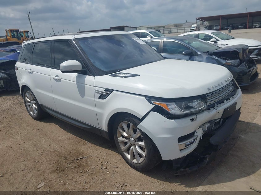 2016 Land rover Range rover sport VIN SALWR2PF5GA664233 IAAI salvage auction — FRONT END, Wait Title, sold $3,650 on 2026-07-08 (photo 1)