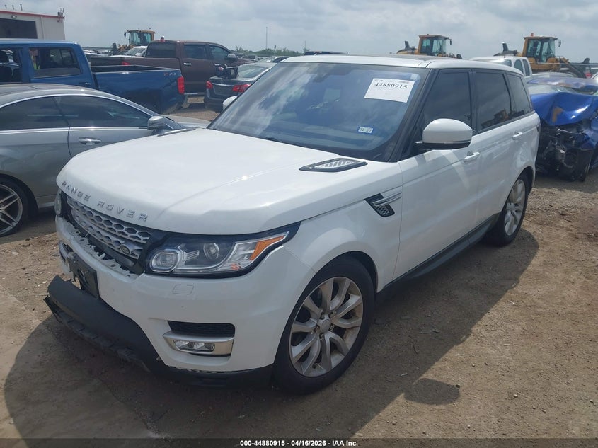 2016 Land rover Range rover sport VIN SALWR2PF5GA664233 IAAI salvage auction — FRONT END, Wait Title, sold $3,650 on 2026-07-08 (photo 2)