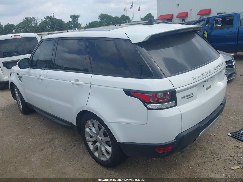 2016 Land rover Range rover sport VIN SALWR2PF5GA664233 IAAI salvage auction — FRONT END, Wait Title, sold $3,650 on 2026-07-08 (photo 3)