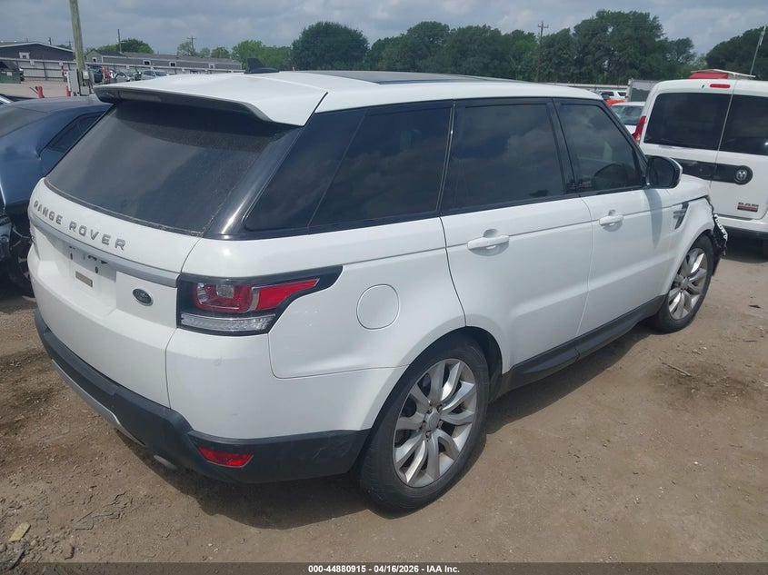 2016 Land rover Range rover sport VIN SALWR2PF5GA664233 IAAI salvage auction — FRONT END, Wait Title, sold $3,650 on 2026-07-08 (photo 4)