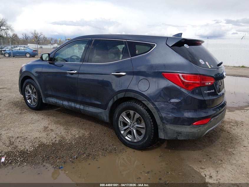 2014 Hyundai Santa fe VIN 5XYZTDLBXEG194167 IAAI salvage auction — FRONT END, Wait Title, sold $1,900 on 2026-07-15 (photo 3)