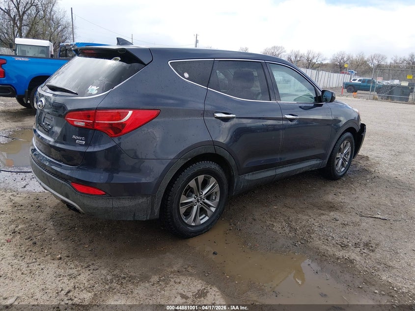 2014 Hyundai Santa fe VIN 5XYZTDLBXEG194167 IAAI salvage auction — FRONT END, Wait Title, sold $1,900 on 2026-07-15 (photo 4)