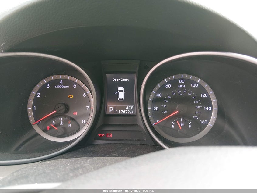 2014 Hyundai Santa fe VIN 5XYZTDLBXEG194167 IAAI salvage auction — FRONT END, Wait Title, sold $1,900 on 2026-07-15 (photo 7)