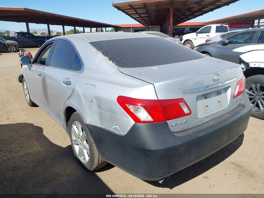 2007 Lexus Es 350 VIN JTHBJ46G572031081 IAAI salvage auction — MECHANICAL, Clear-Dealer Only (Arizona), sold $550 on 2026-07-21 (photo 3)
