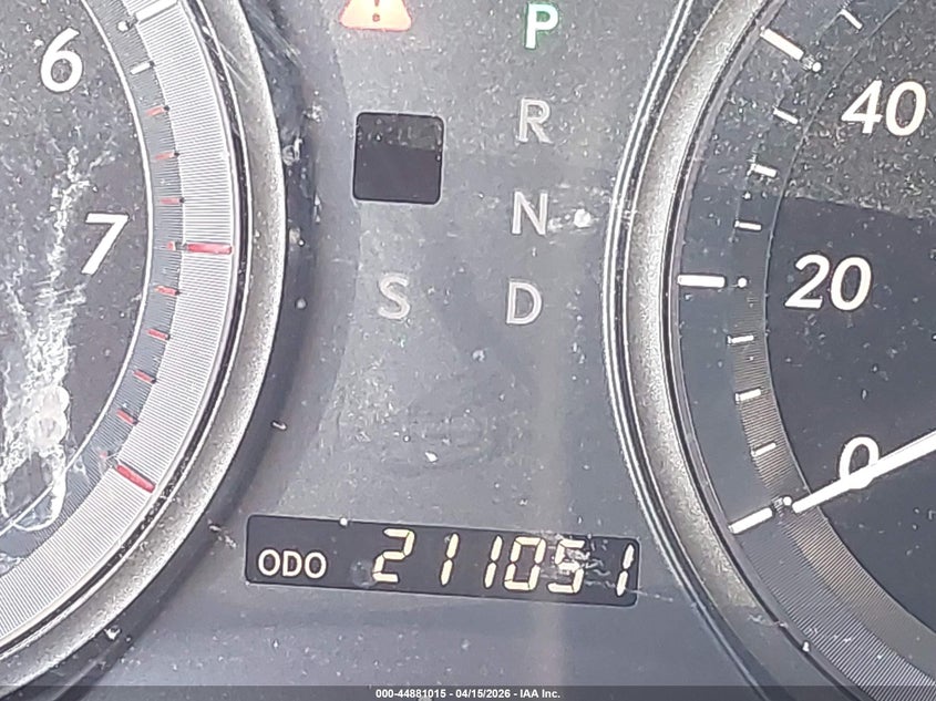 2007 Lexus Es 350 VIN JTHBJ46G572031081 IAAI salvage auction — MECHANICAL, Clear-Dealer Only (Arizona), sold $550 on 2026-07-21 (photo 7)