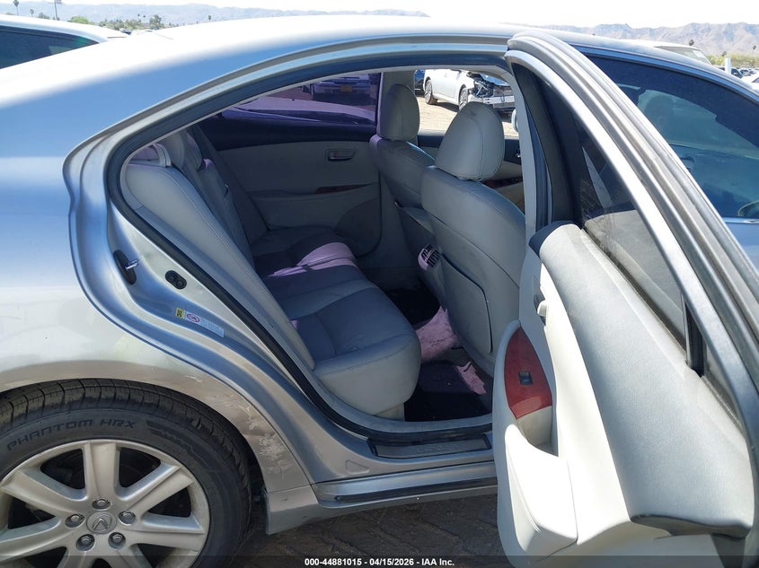 2007 Lexus Es 350 VIN JTHBJ46G572031081 IAAI salvage auction — MECHANICAL, Clear-Dealer Only (Arizona), sold $550 on 2026-07-21 (photo 8)