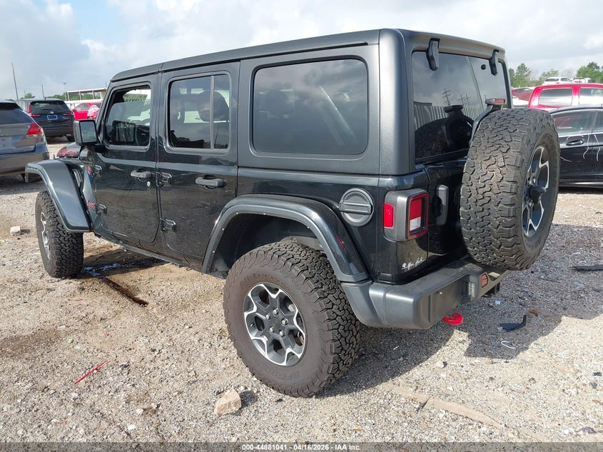 2023 Jeep Wrangler / VIN 1C4HJXFN0PW598657 IAAI salvage auction — FRONT END, Wait Title, sold $10,300 on 2026-07-16 (photo 3)