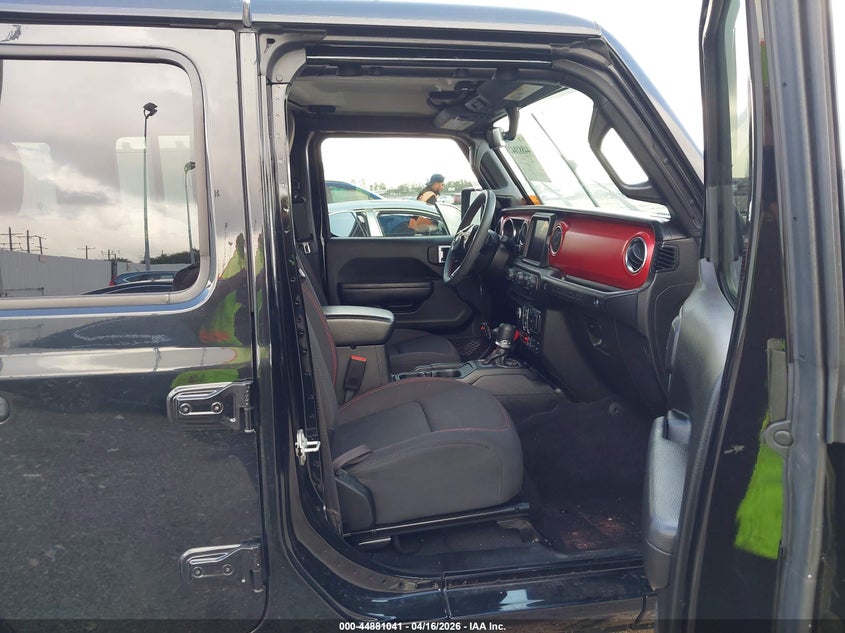 2023 Jeep Wrangler / VIN 1C4HJXFN0PW598657 IAAI salvage auction — FRONT END, Wait Title, sold $10,300 on 2026-07-16 (photo 5)