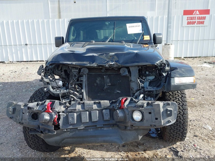2023 Jeep Wrangler / VIN 1C4HJXFN0PW598657 IAAI salvage auction — FRONT END, Wait Title, sold $10,300 on 2026-07-16 (photo 6)